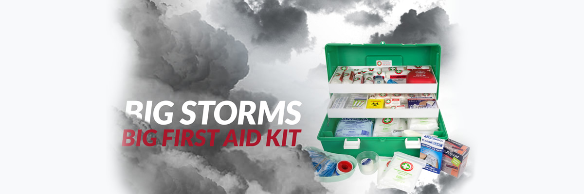 First Aid Kits to keep your in house during storm