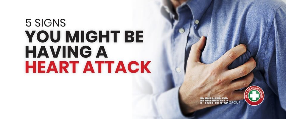 5 Signs you might be Having a Heart Attack