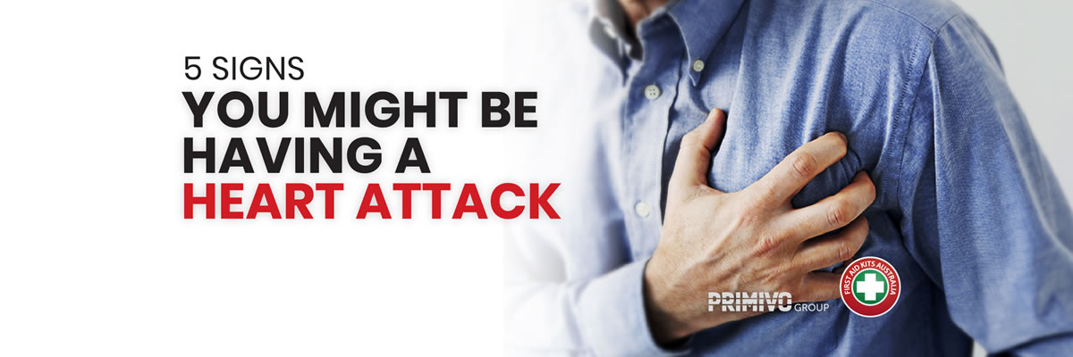 5 Signs you might be Having a Heart Attack