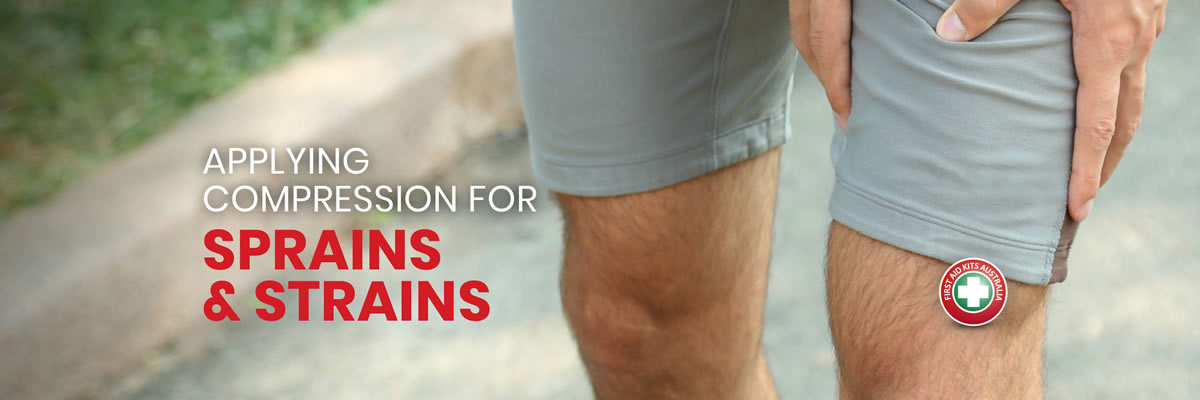 Applying Compression For Sprains and Strains