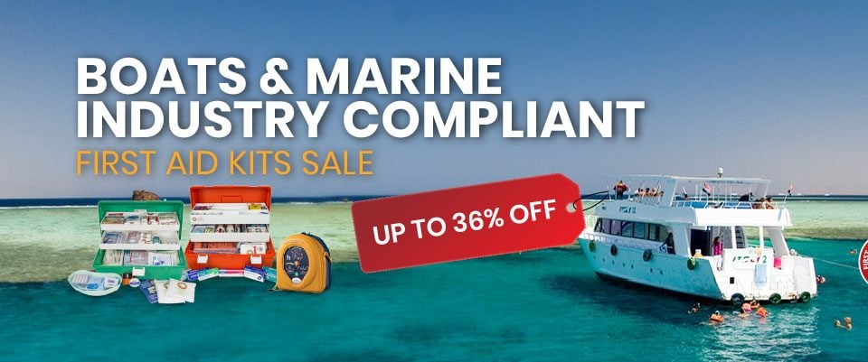 Boats and Marine Industry Compliant First Aid Kits Sale