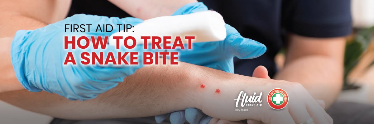 First Aid Tip: How to treat a snake bite