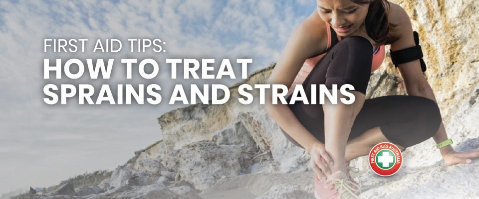 First Aid Tips: Sprains and Strains