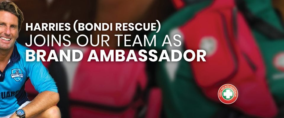 Harries (Bondi Rescue) joins our team as Brand Ambassador